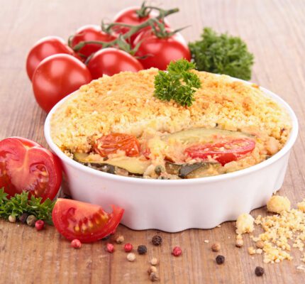 Recette : crumble de légumes