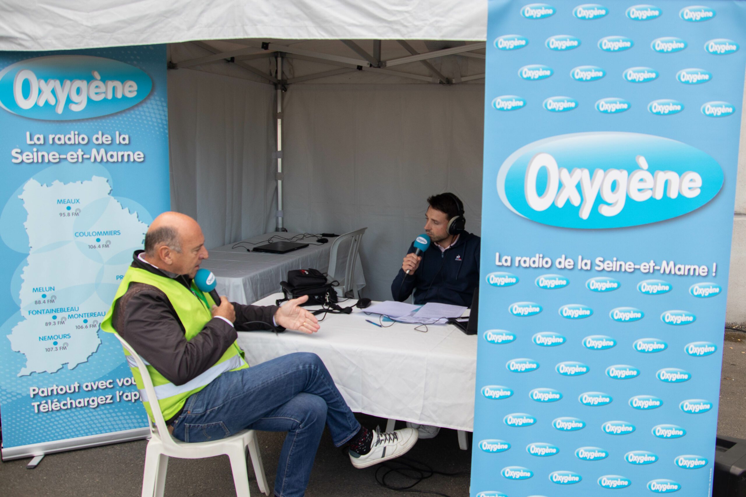Interview du Président, M. Franck VERNIN, par la radio Oxygène