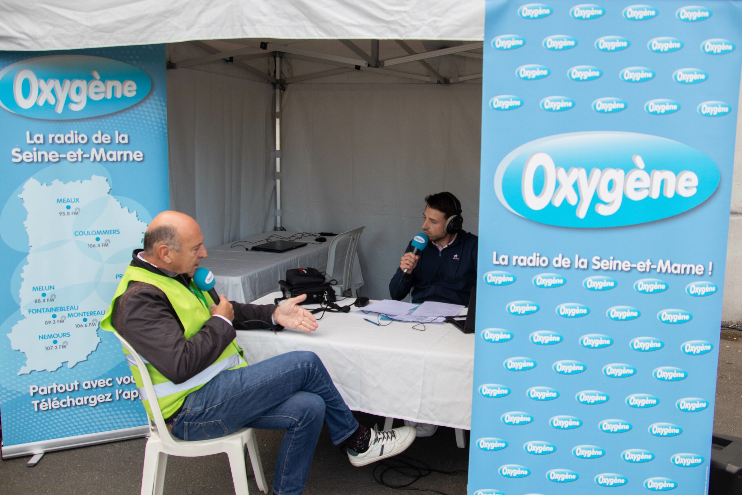 Interview du Président, M. Franck VERNIN, par la radio Oxygène