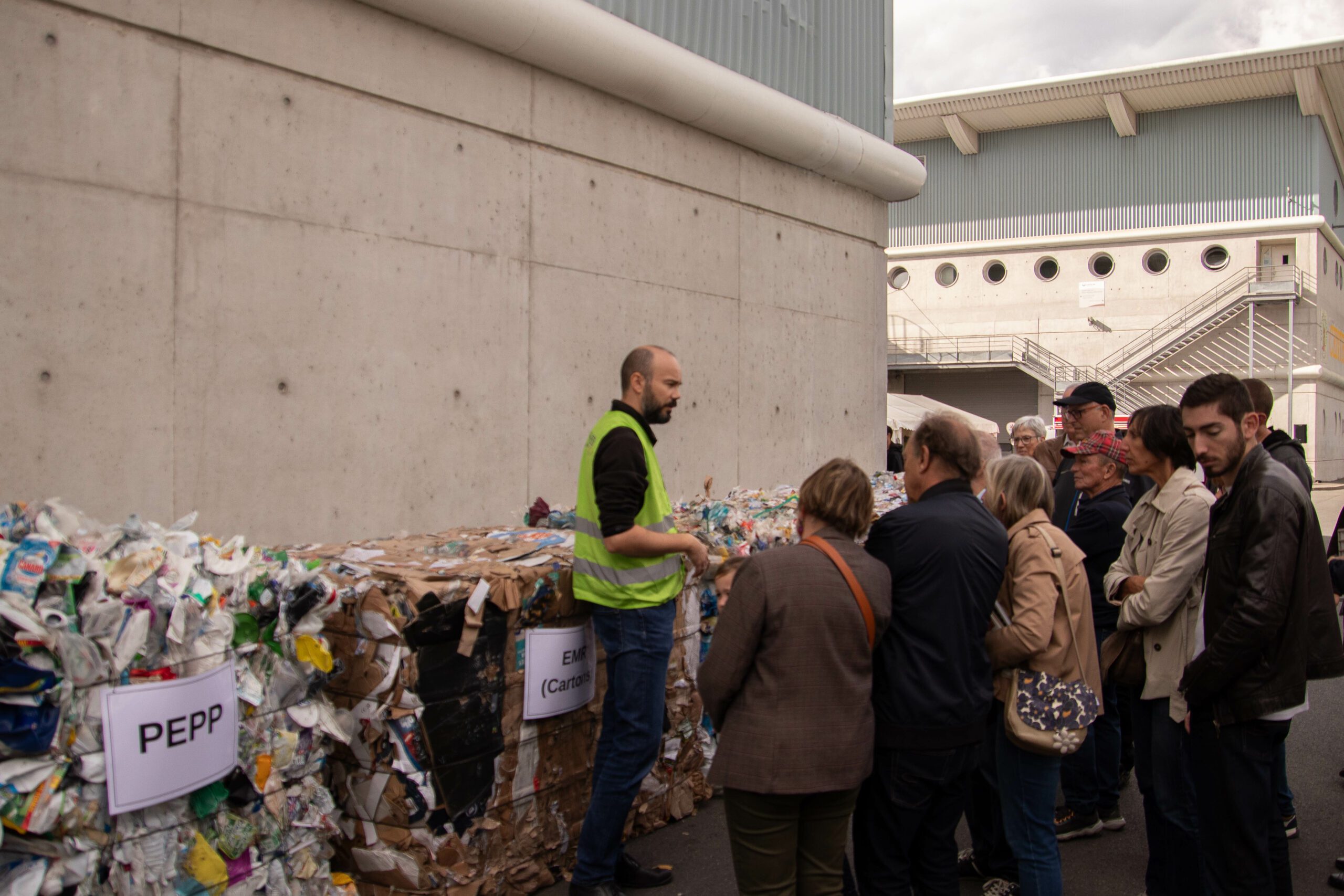 Visite du Centre de tri n°1