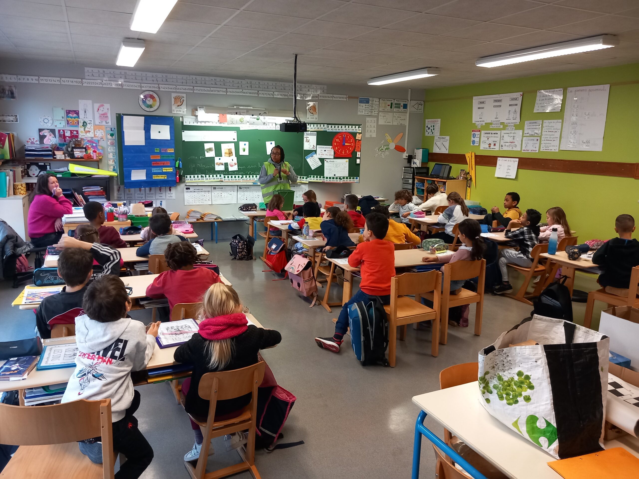 Animation scolaire sur le gaspillage alimentaire