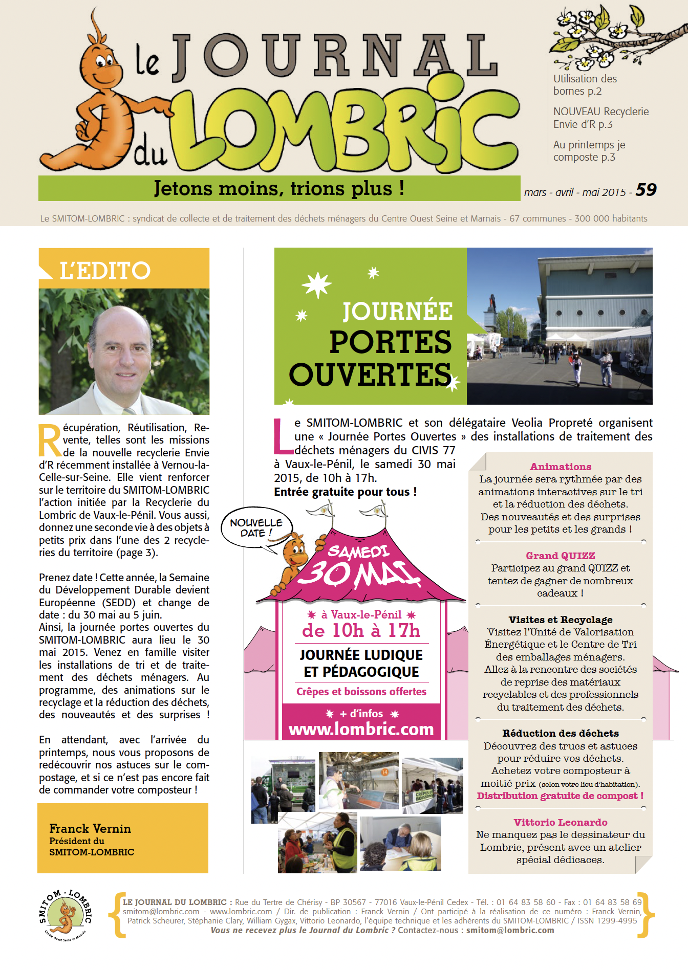 Journal du Lombric N°59