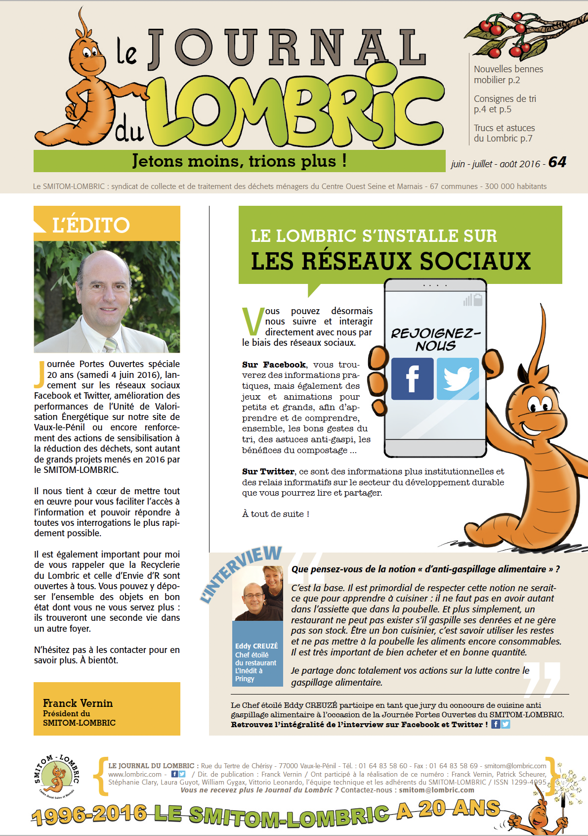 Journal du Lombric N°64