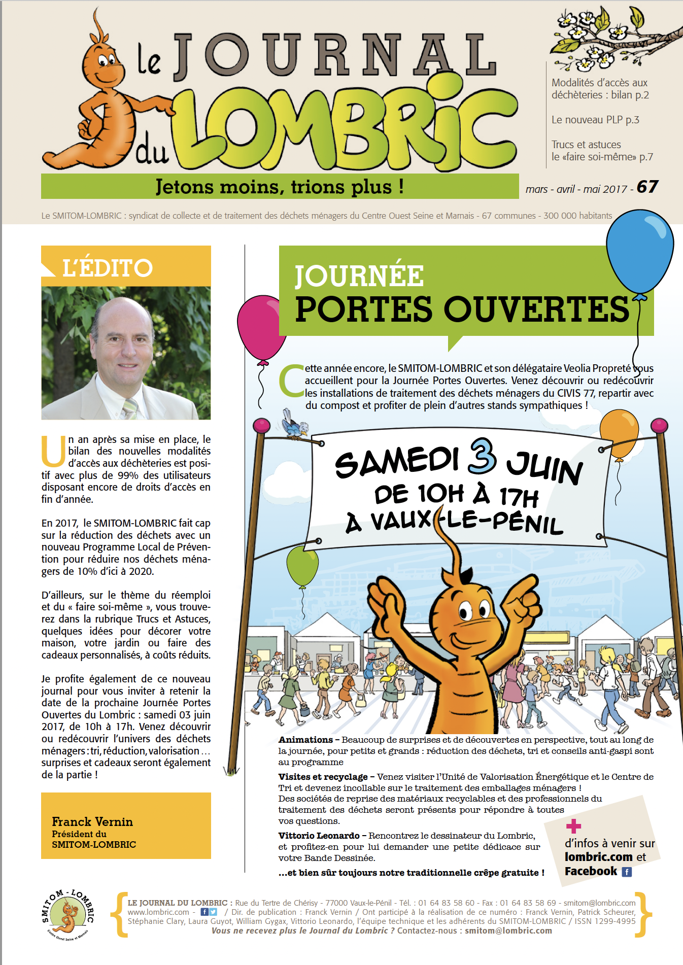 Journal du Lombric N°67