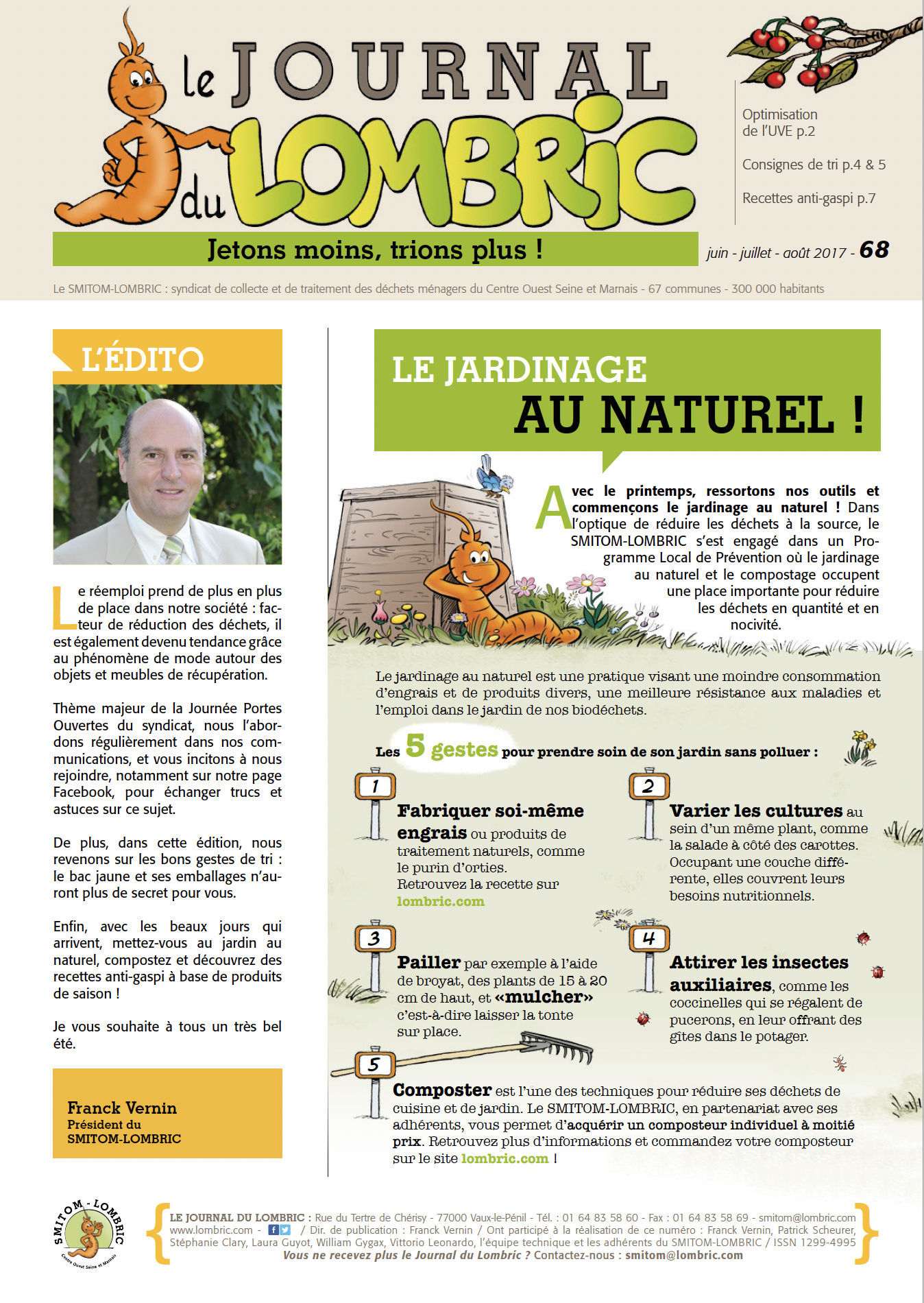 Journal du Lombric N°68