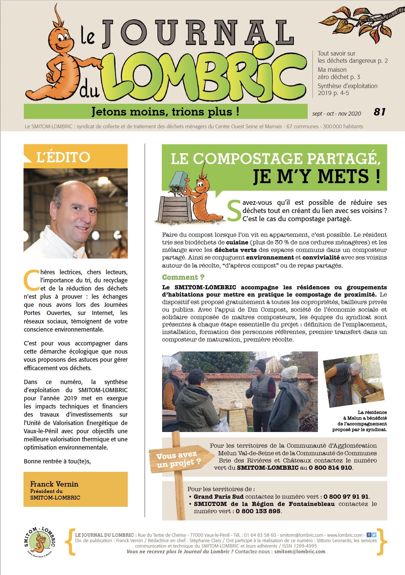 Journal du Lombric N°81