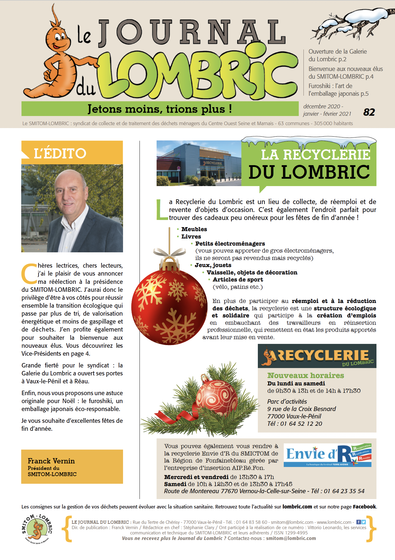 Journal du Lombric N°82