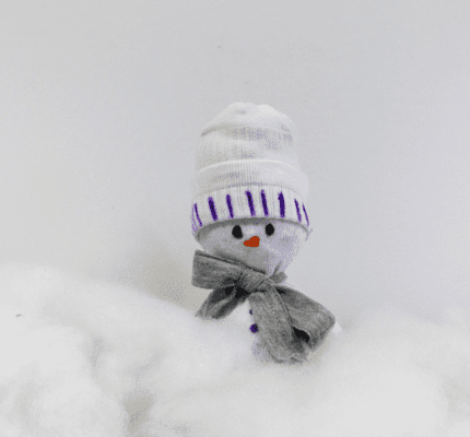 Tuto : Bonhomme de neige