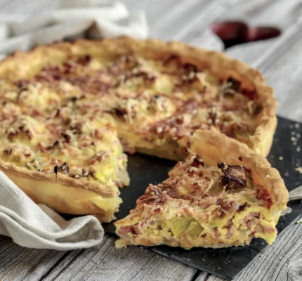 Recette : tarte salée