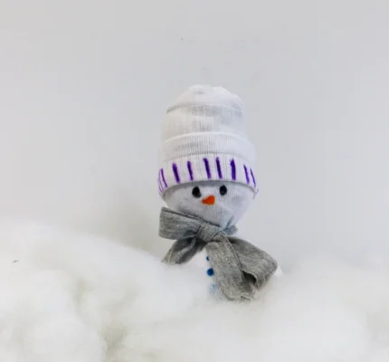 Tuto : Bonhomme de neige